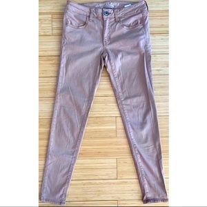 American Eagle | Size 6 Light Pink Skinny Jean Super Stretch Jeggings